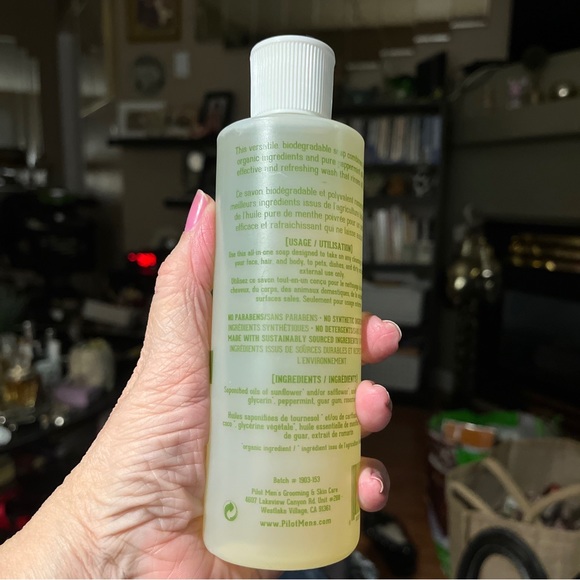 Pilot Men’s Grooming & Skin Care Complete Castile Soap All-Purpose 250ml. NEW! - Picture 2 of 2